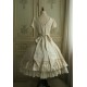 Faeries Daffodil First Waltz Square Neck Crushed Satin One Piece(Reservation/3 Colours/Full Payment Without Shipping)